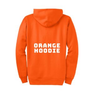 Orange Hoodie